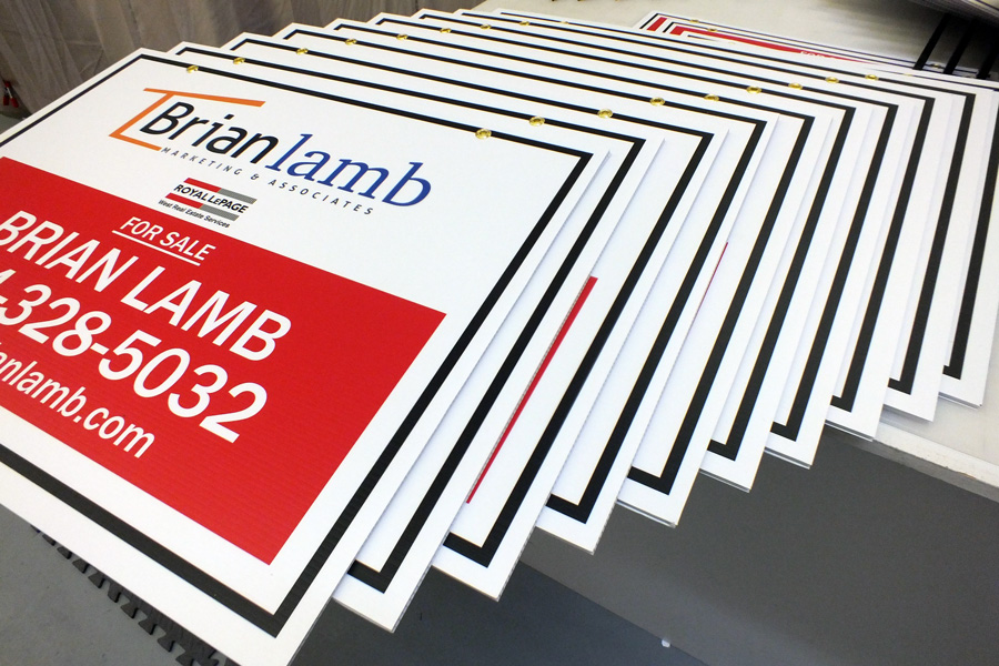 24"x 32" FOR SALE signs