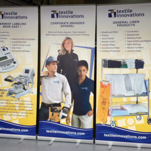 33.5"x 79" retractable banner